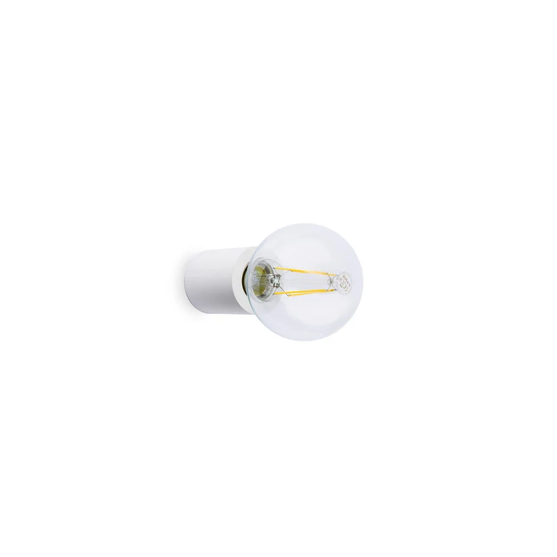 Lámpara de pared aplique Faro Ten E27 LED blanco mate 62150