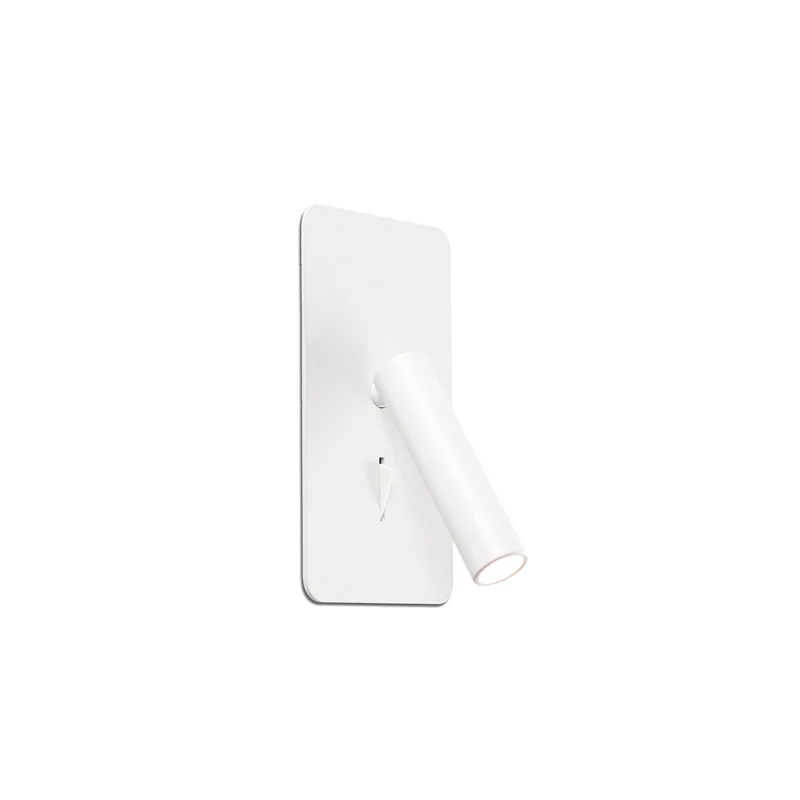 Empotrable de pared Faro Suau LED blanco mate 3000K IP20 30° 62129