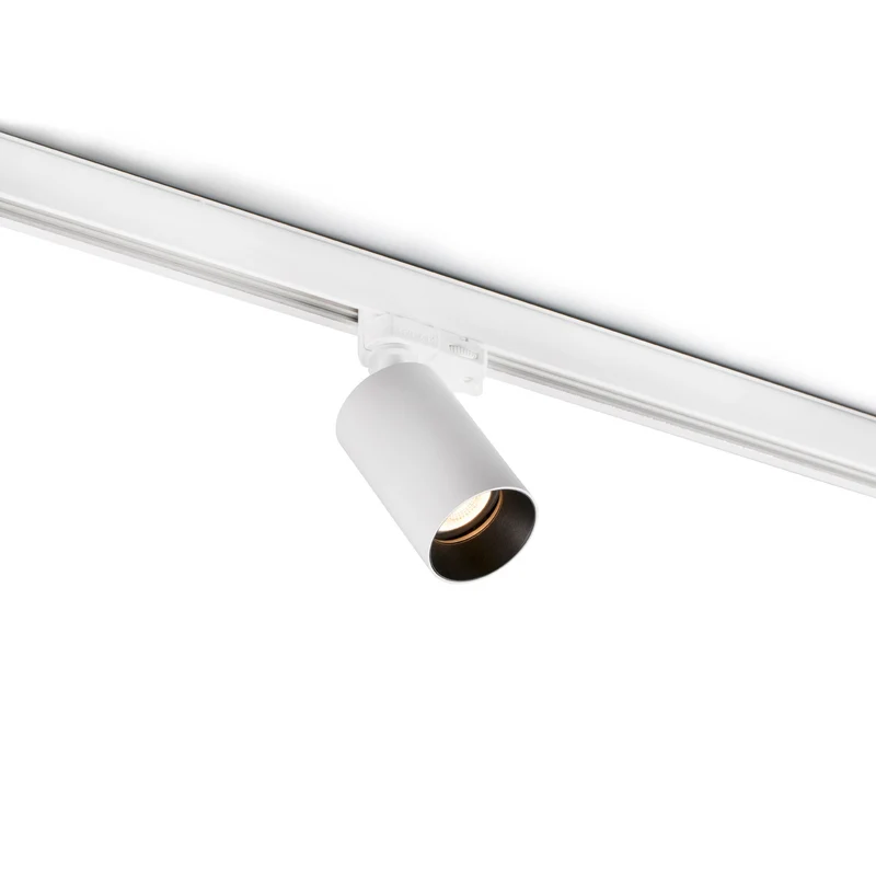Foco de carril Faro Stan GU10 LED blanco mate 43720
