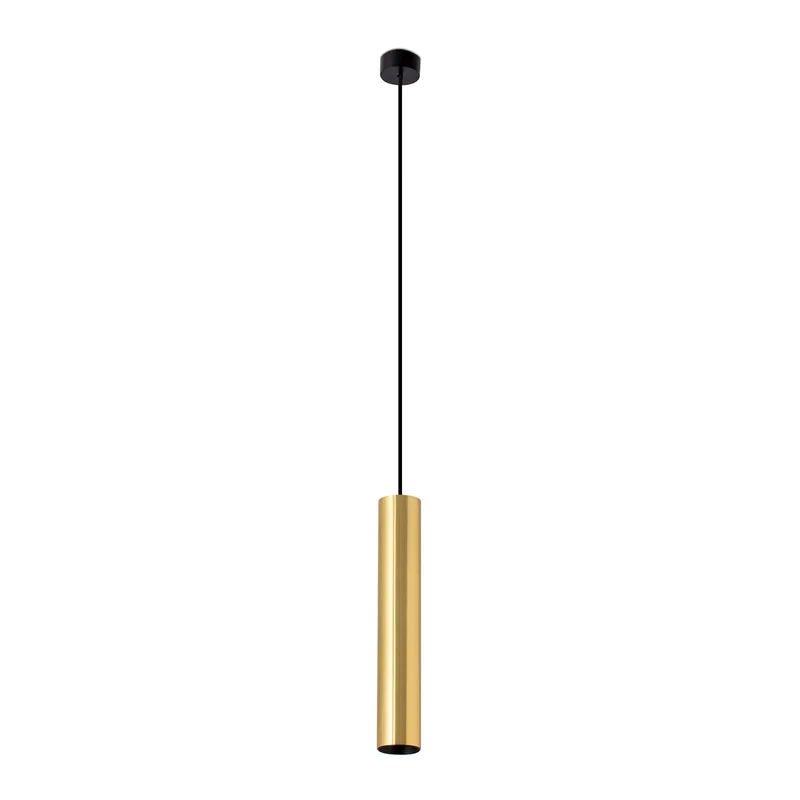 Lámpara de techo colgante Faro Stan GU10 LED oro satinado 43756