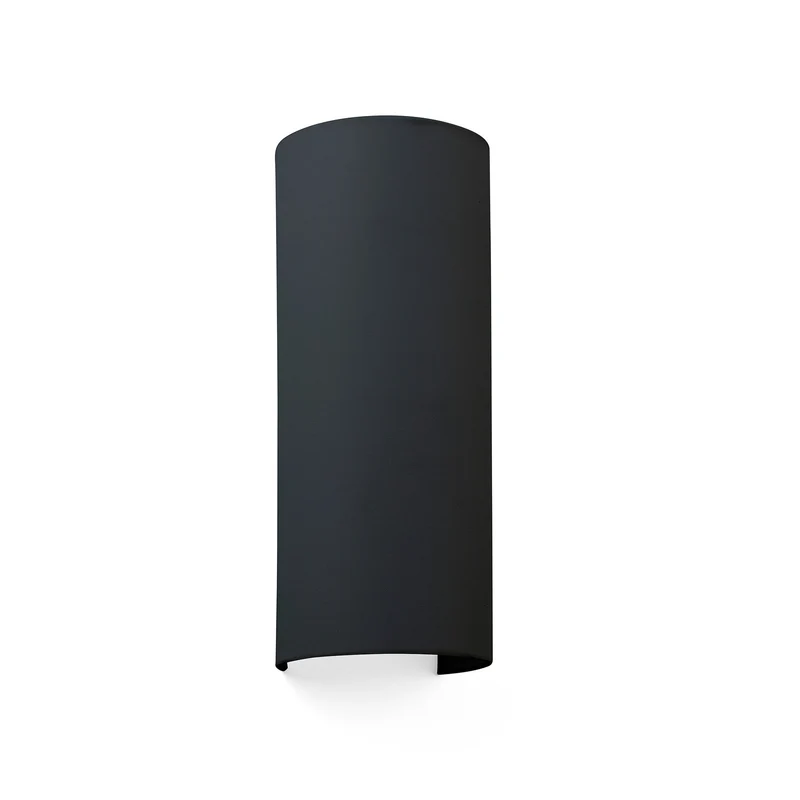 Lámpara de pared aplique Faro Cotton 2 luces E27 LED negro 66410