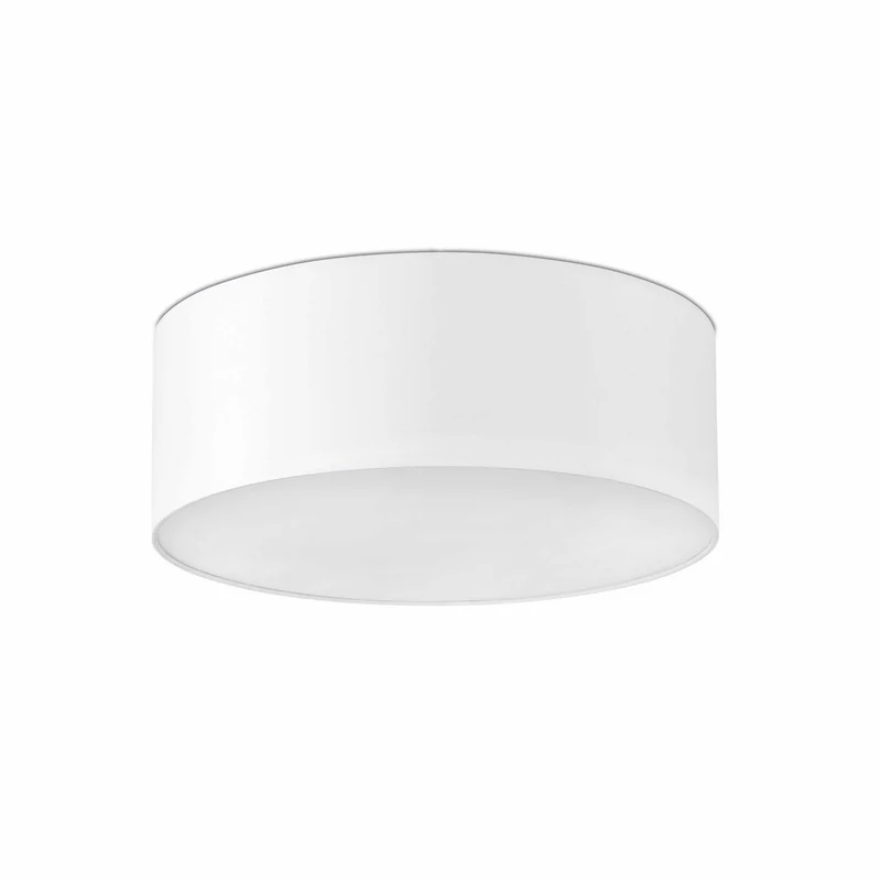 Plafón de techo Faro Seven E27 LED blanco Ø50cm 68317