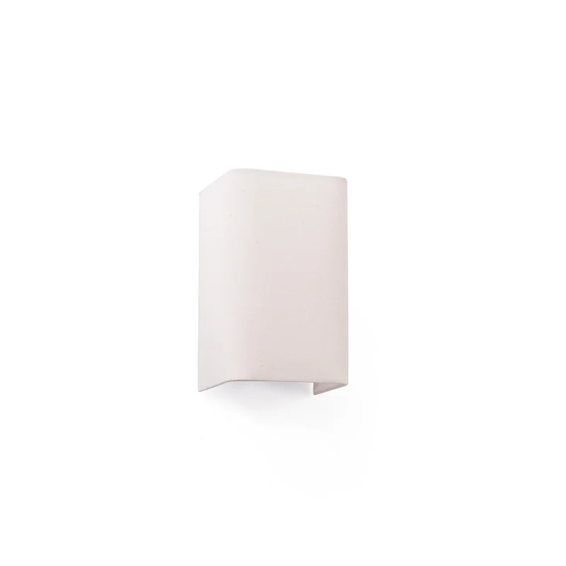 Lámpara de pared aplique Faro Cotton 1 luz E27 LED beige 66403
