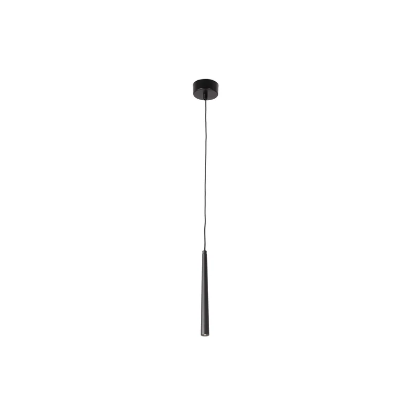 Lámpara de techo colgante Faro Sabi LED negro mate 2700K 64321