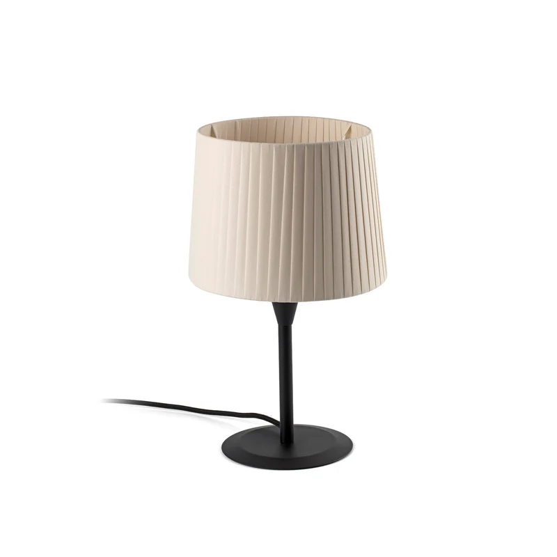 Lámpara de mesa Faro Samba E27 LED beige 64317-35