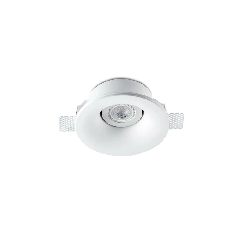 Downlight empotrable de techo Faro Neu GU5.3 LED blanco mate IP20 63286