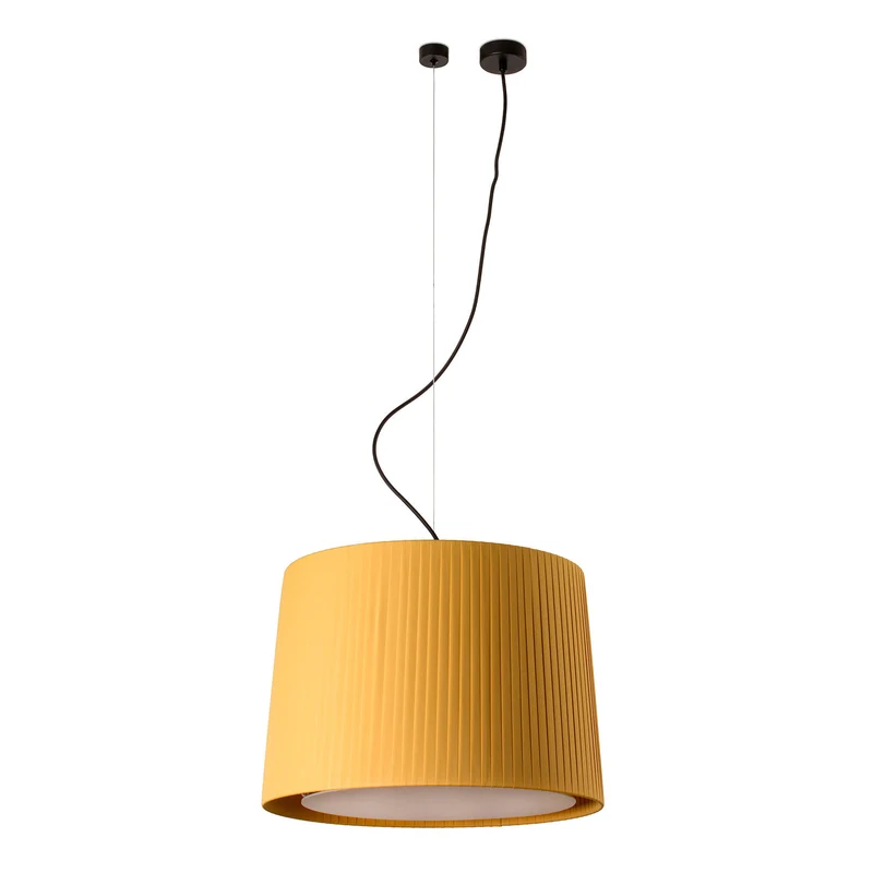 Lámpara de techo colgante Faro Samba E27 LED amarillo 64314-45