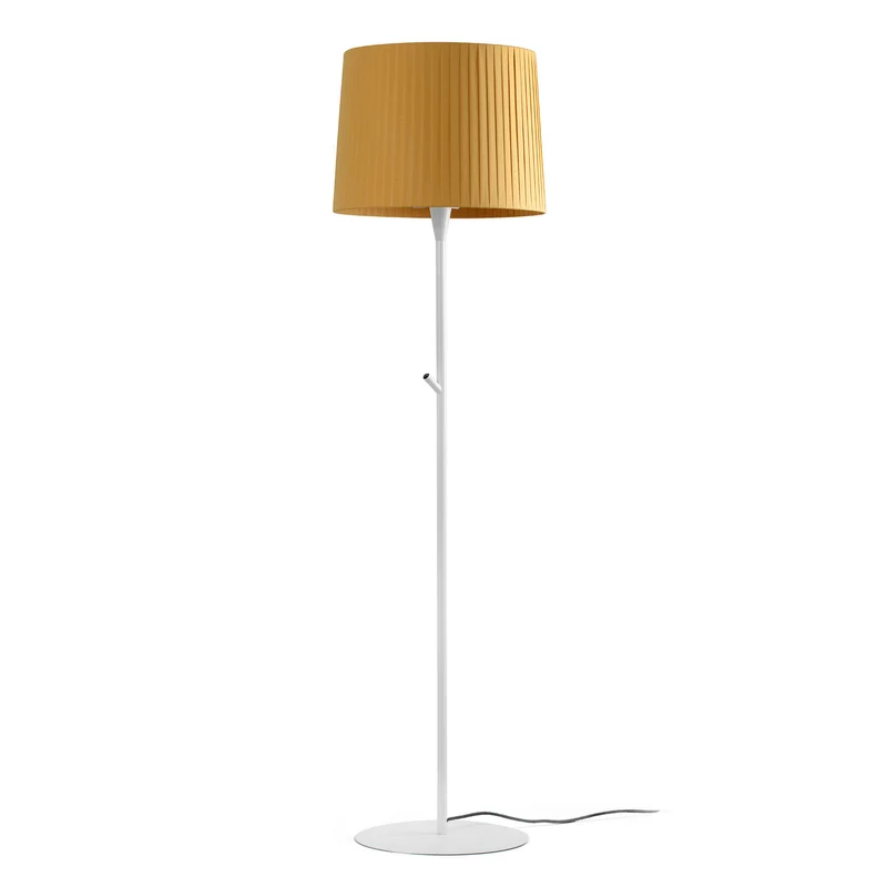 Lámpara de pie salón Faro Samba E27 LED amarillo 64312-42