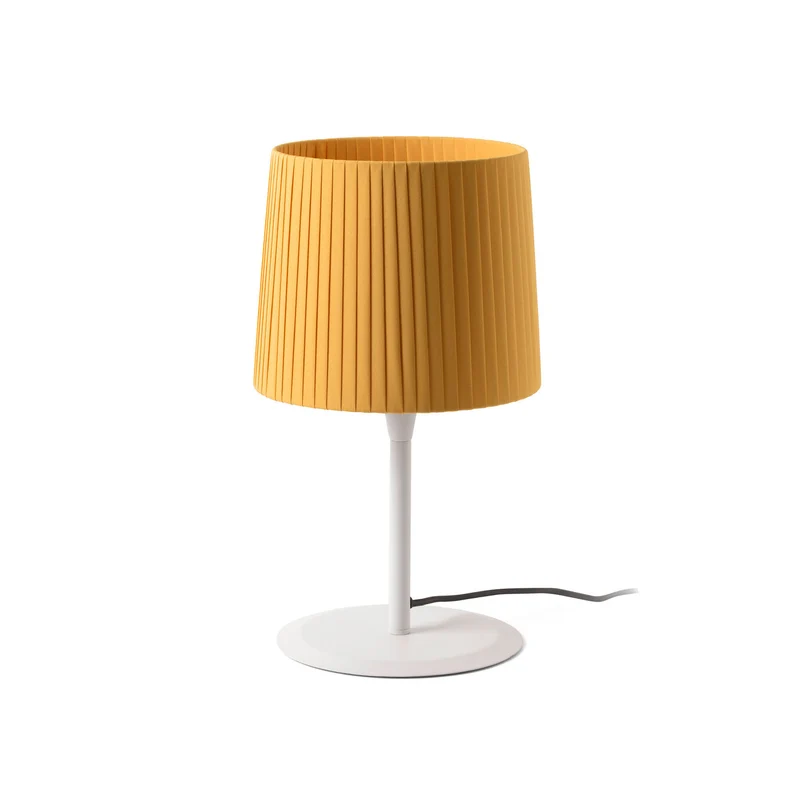Lámpara de mesa Faro Samba E27 LED amarillo 64310-39