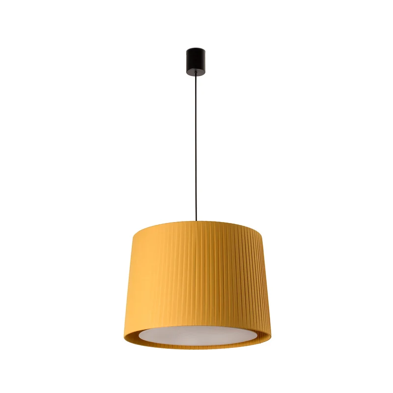 Lámpara de techo colgante Faro Samba grande E27 LED amarillo 64315-45