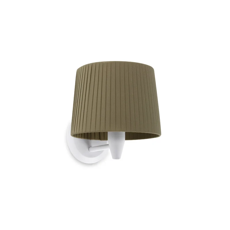 Lámpara de pared aplique Faro Samba E27 LED verde 64306-37