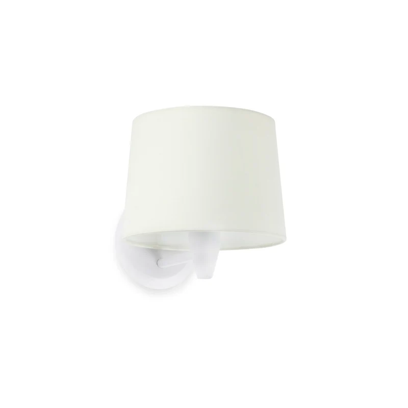 Lámpara de pared aplique Faro Conga E27 LED blanco y blanco 64306-01