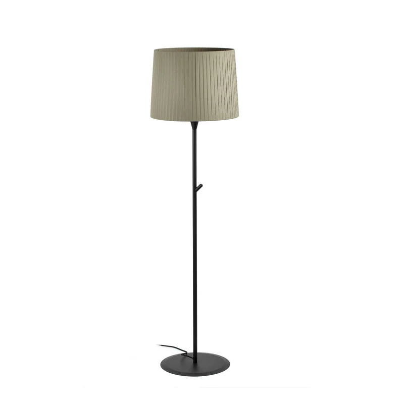 Lámpara de pie salón Faro Samba E27 LED verde 64313-43