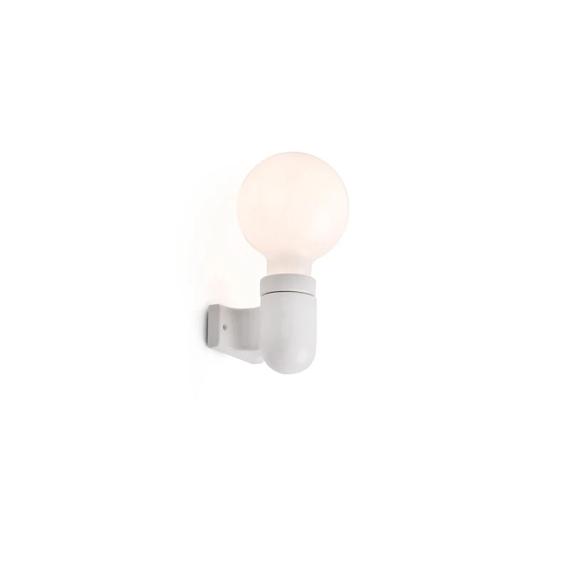 Lámpara de pared aplique Faro Sera E27 LED blanco brillo 62302