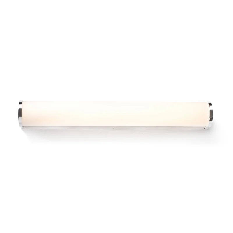 Lámpara de pared aplique Faro Danubio LED cromo 2700K IP44 63602
