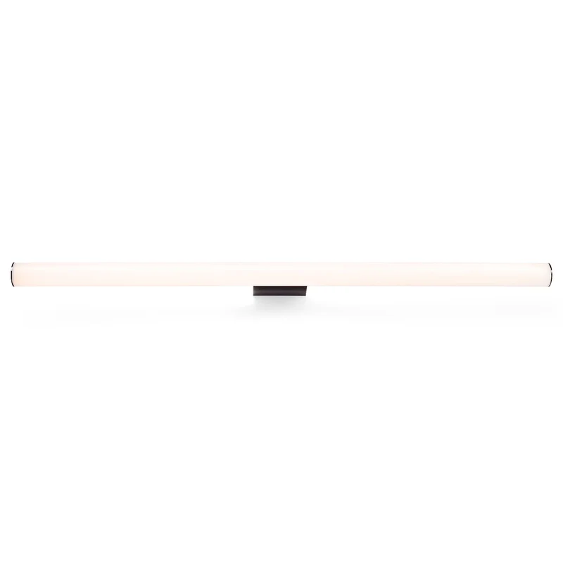 Lámpara de pared aplique Faro Volga LED negro mate 3000K IP44 63514