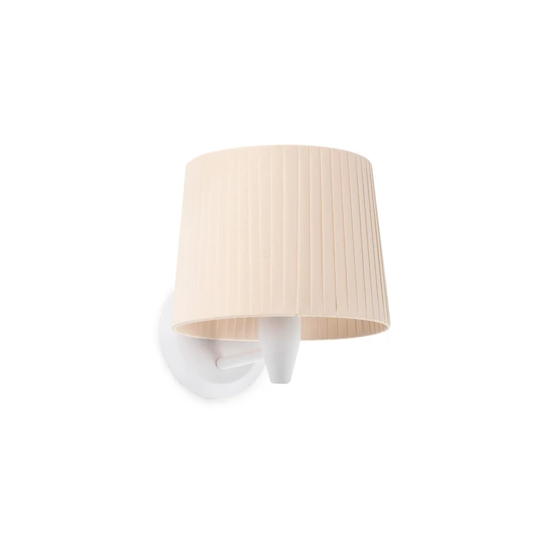 Lámpara de pared aplique Faro Samba E27 LED beige 64306-35