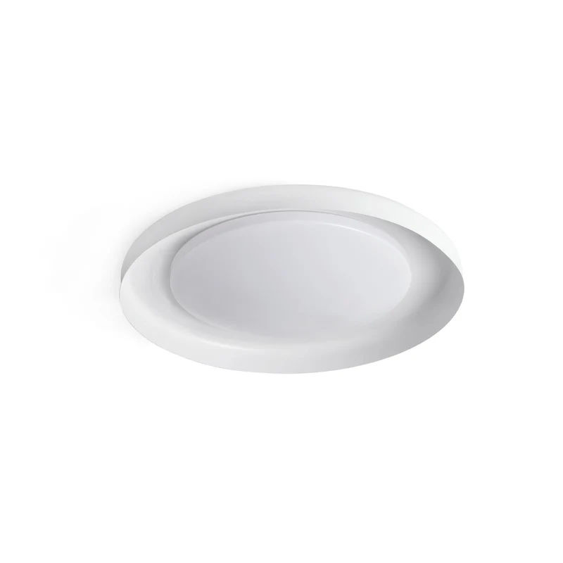 Lámpara de pared aplique Faro Dolme LED blanco mate 3000K Ø40cm 64097