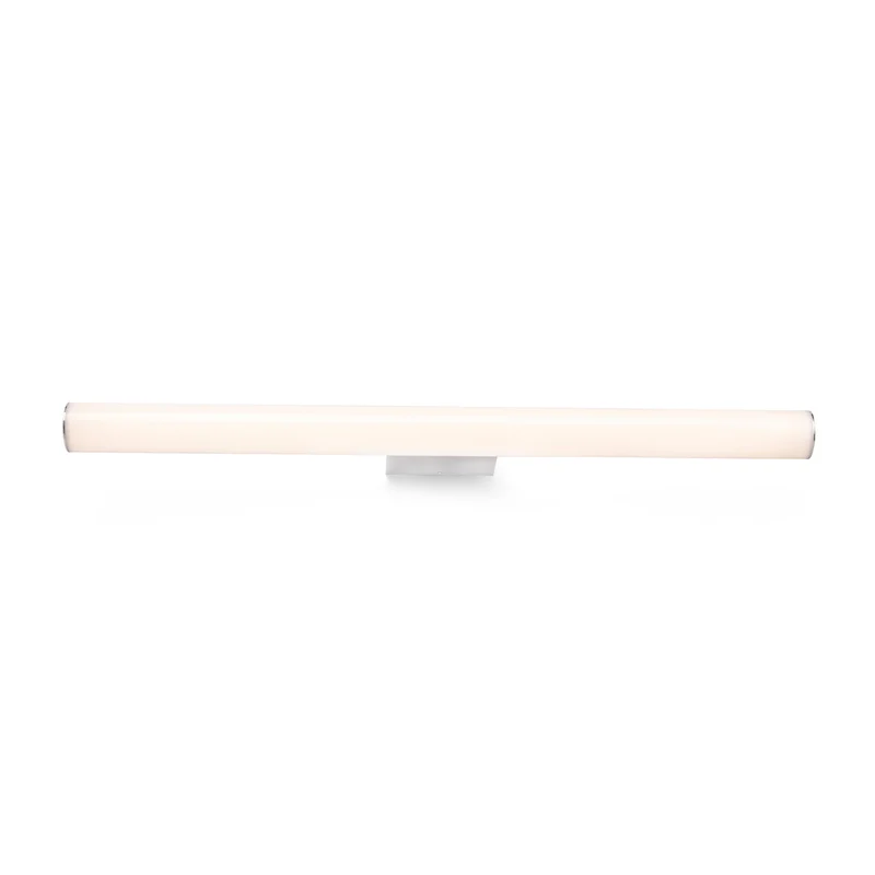 Lámpara de pared aplique Faro Volga LED cromo 3000K IP44 63508
