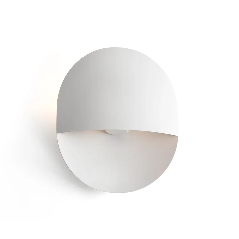 Lámpara de pared aplique Faro Eres E27 LED blanco mate 64026