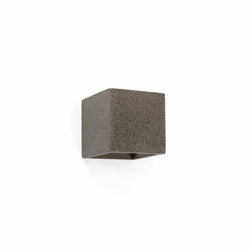 Lámpara de pared aplique Faro Kamen G9 LED gris 63312