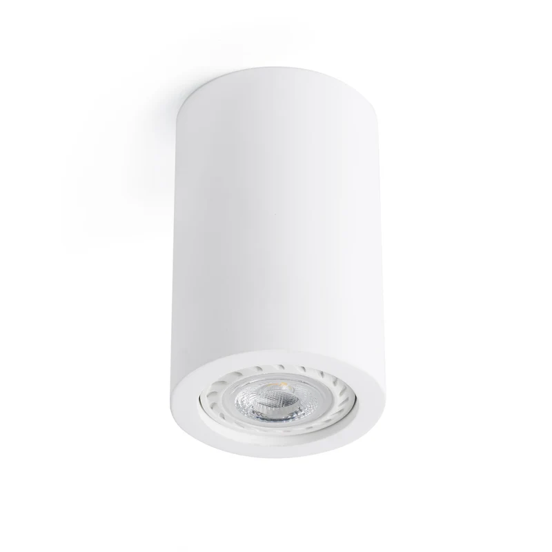 Plafón de techo Faro Sven GU10 LED blanco mate 63268