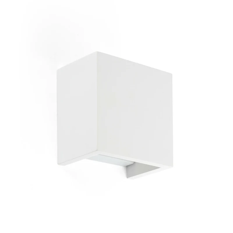 Lámpara de pared aplique Faro Oslo G9 LED blanco mate 63284