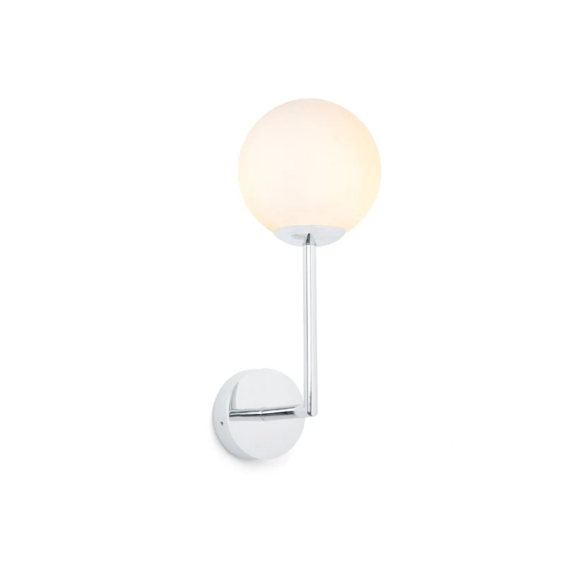Lámpara de pared aplique Faro Gala G9 LED cromo IP44 63504