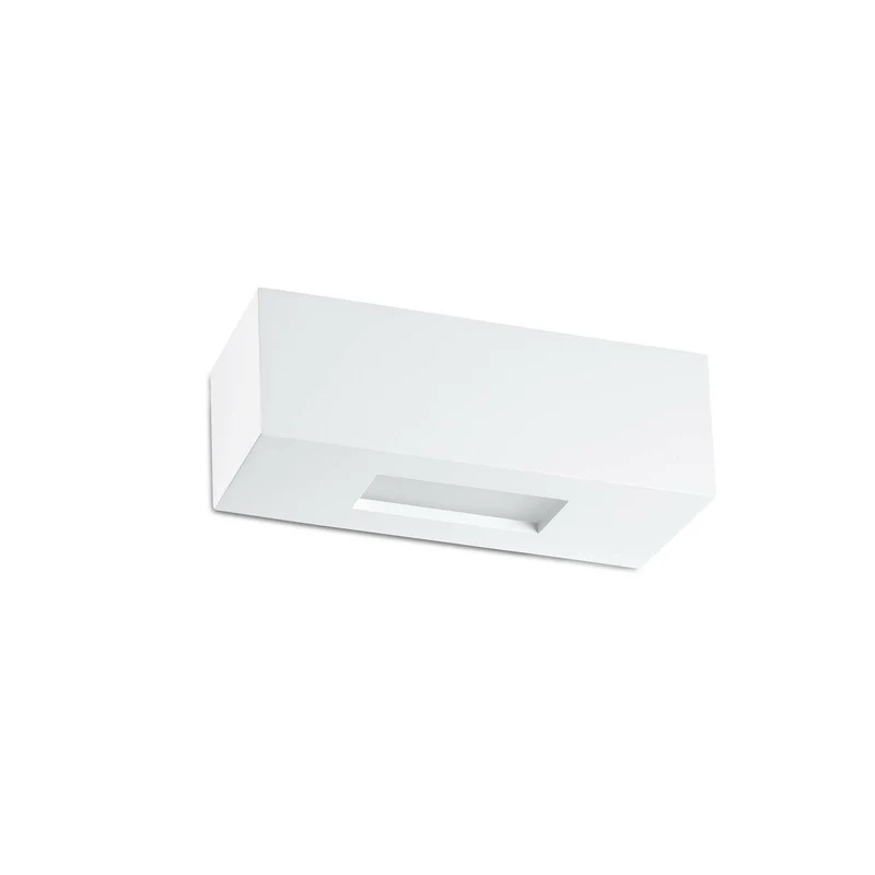 Lámpara de pared aplique Faro Cheras G9 LED blanco mate 63174