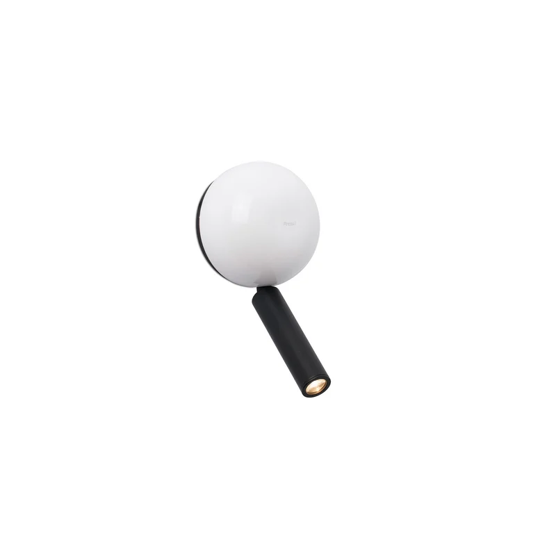 Lámpara de pared aplique Faro Press con lector LED blanco brillo 3000K 62350