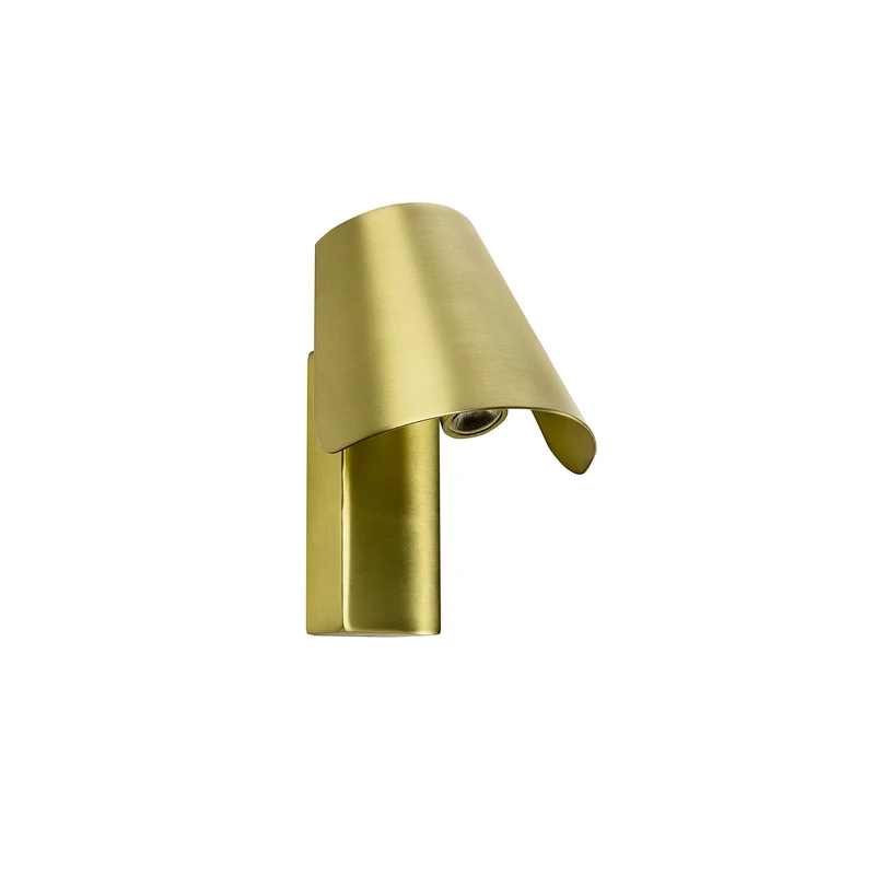Lámpara de pared aplique Faro Le LED oro satinado 3000K 62163