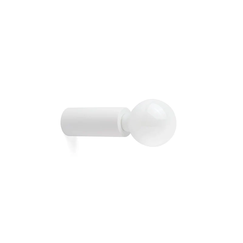 Lámpara de pared aplique Faro Ten E27 LED blanco mate 62170