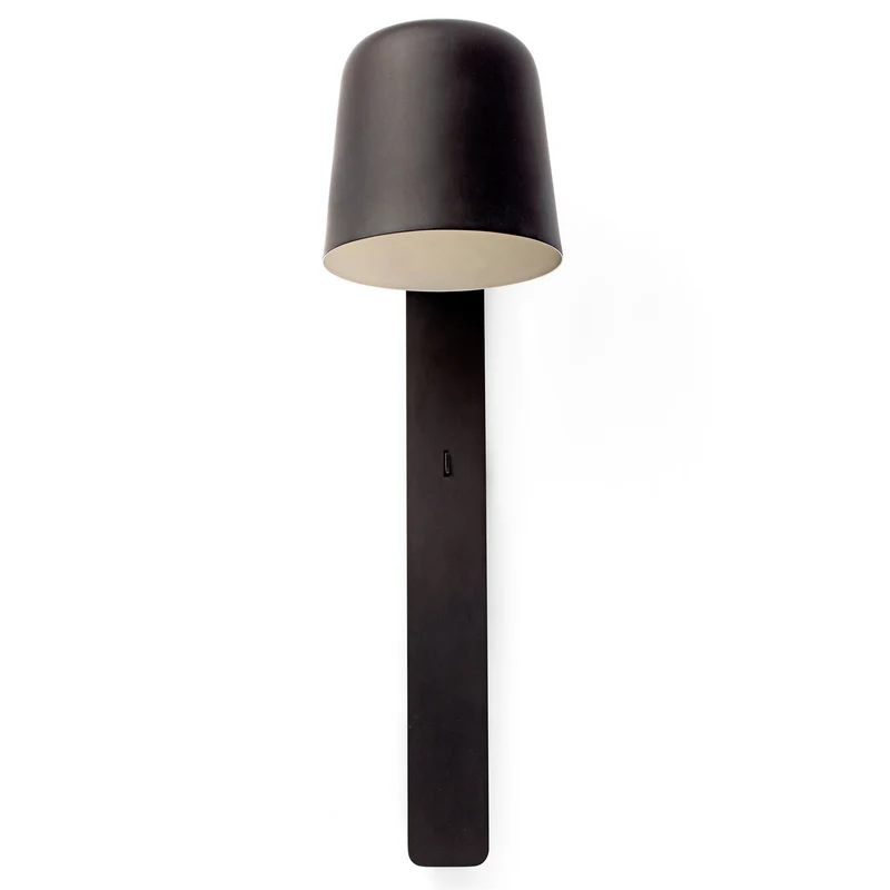 Lámpara de pared aplique Faro Tila E27 LED negro 62361