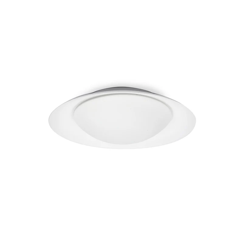 Lámpara de pared aplique Faro Side LED blanco mate 3000K Ø39cm 62140