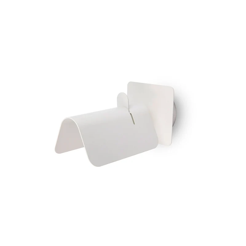 Lámpara de pared aplique Faro Smile E27 LED blanco mate 62130