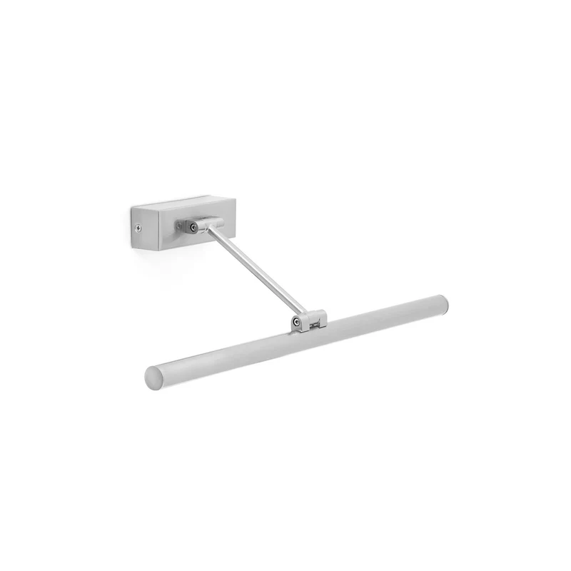 Lámpara de pared aplique Faro Magritte LED níquel satinado 3000K 61081