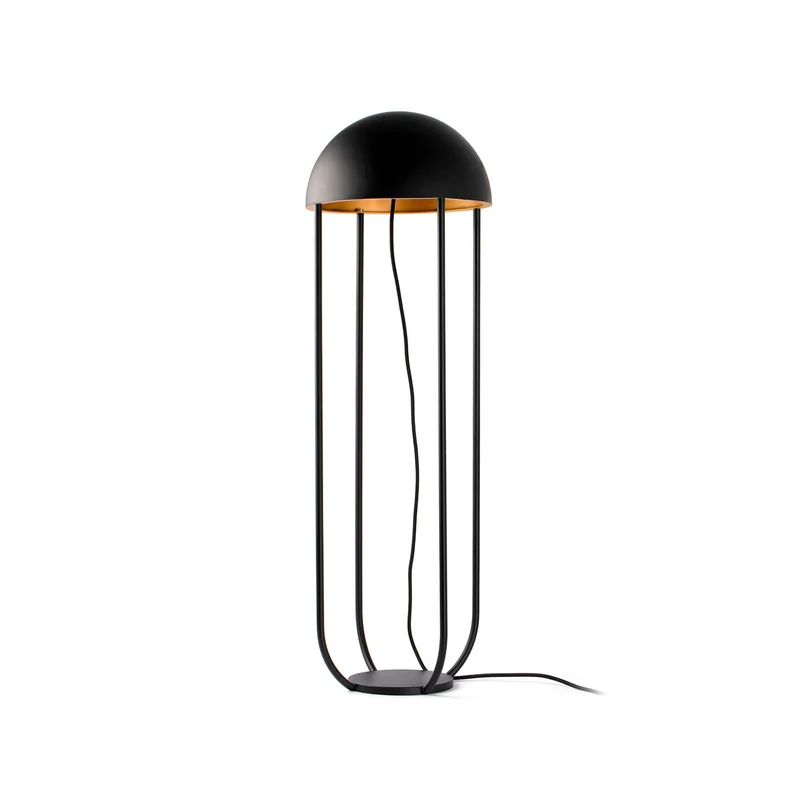 Lámpara de pie salón Faro Jellyfish LED oro 3000K 24521