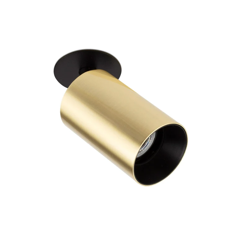 Empotrable de pared Faro Stan GU10 LED oro satinado IP20 43761