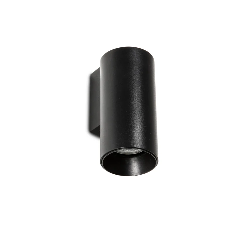 Lámpara de pared aplique Faro Stan GU10 LED negro mate 43749