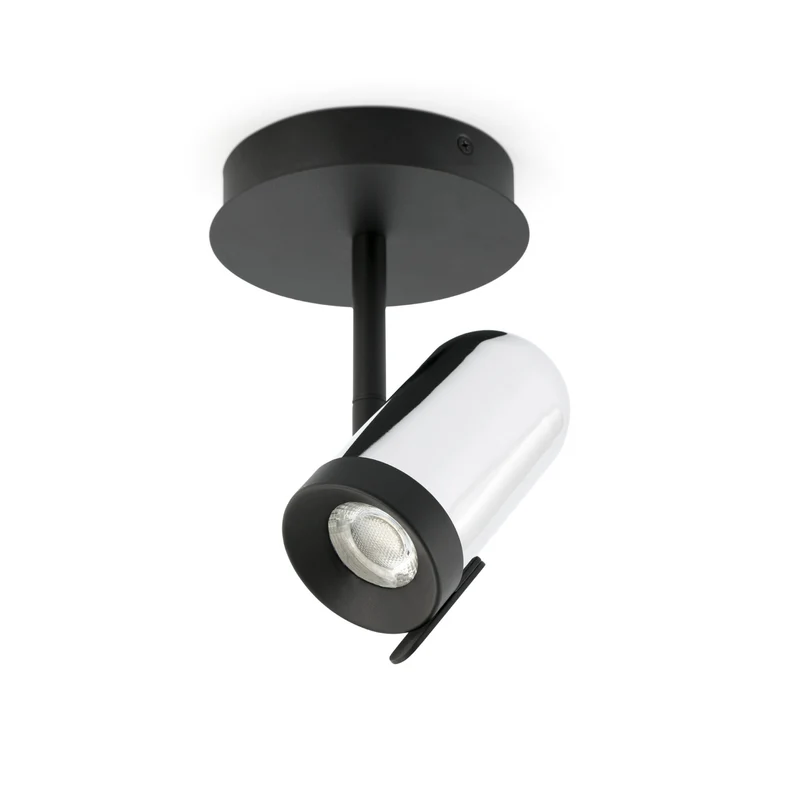 Plafón de techo Faro Orleans GU10 LED cromo 43531