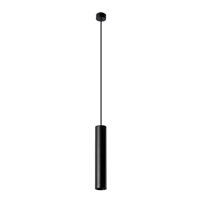 Lámpara de techo colgante Faro Stan GU10 LED negro mate 43755