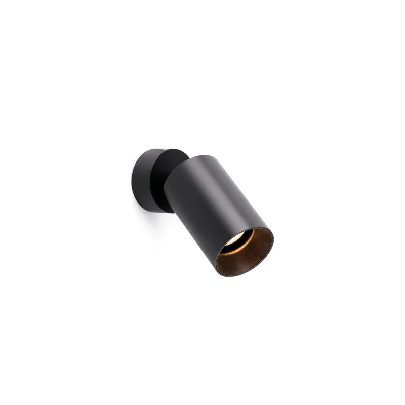Lámpara de pared aplique Faro Stan LED negro mate 2700K 43727