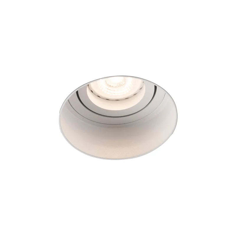 Downlight empotrable de techo Faro Hyde GU10 LED blanco mate IP20 40110