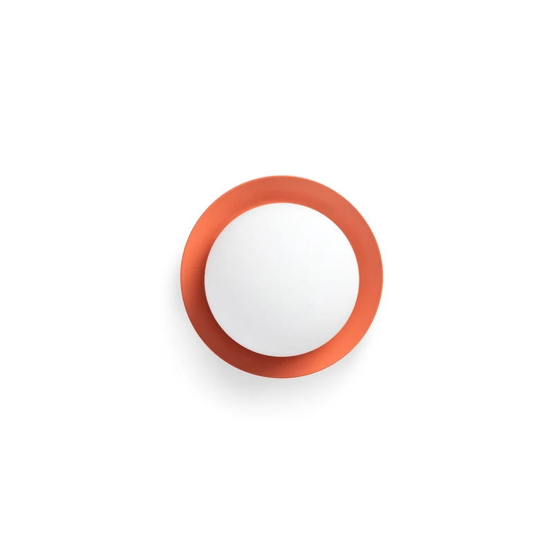 Lámpara de pared aplique Faro May LED coral 2700K IP44 40098