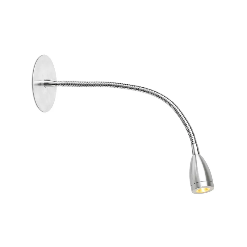 Empotrable de pared Faro Loke LED cromo 3000K IP20 30° 40996