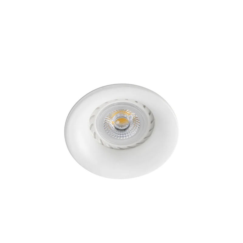 Downlight empotrable de techo Faro Neón GU10 LED blanco mate IP20 43399