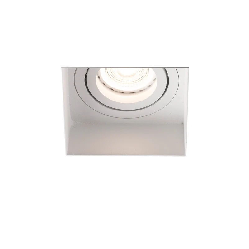 Downlight empotrable de techo Faro Hyde GU10 LED blanco mate IP20 40112