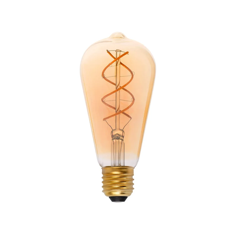 Bombilla LED Faro E27 PEBETERO filamento ámbar 5W 2000K 17409