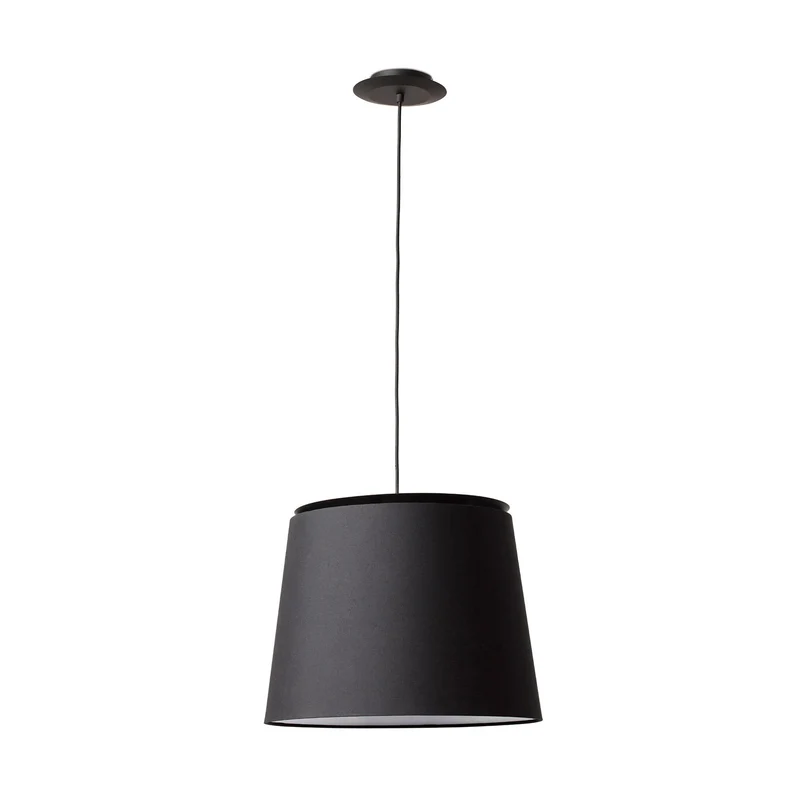 Lámpara de techo colgante Faro Savoy E27 LED negro y negro 20309-90