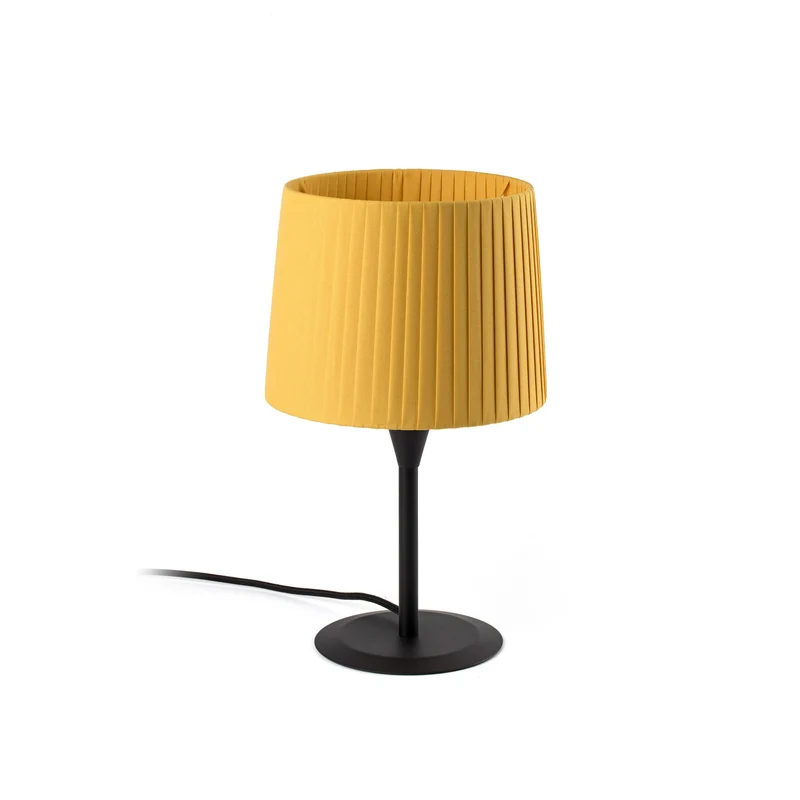 Lámpara de mesa Faro Samba E27 LED amarillo 64317-36